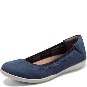 NEW EARTH ORIGINS women's fable slip-on sandal in blueberry